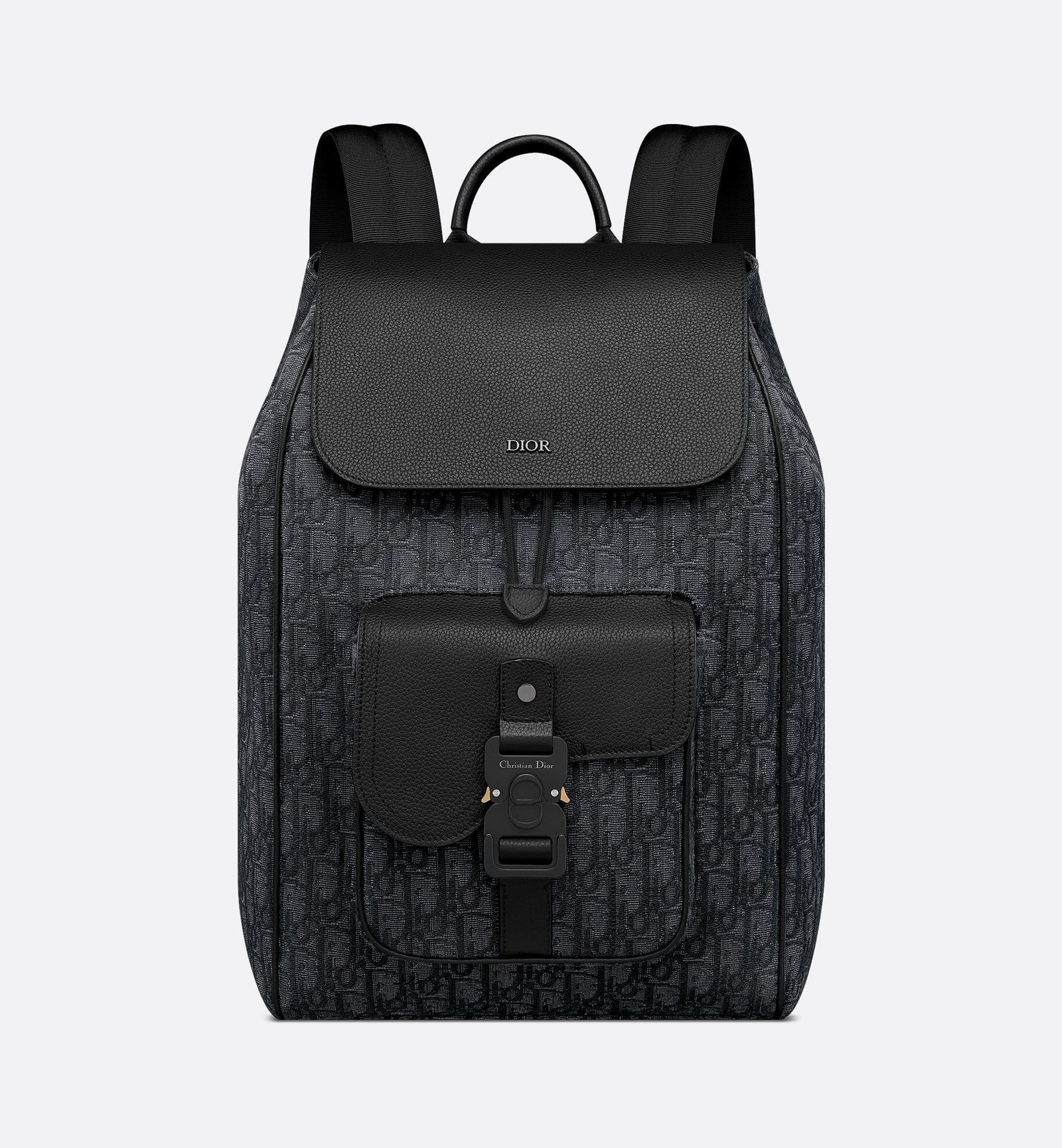 saddle backpack with flap