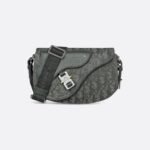 Mini Saddle Messenger Bag with Flap