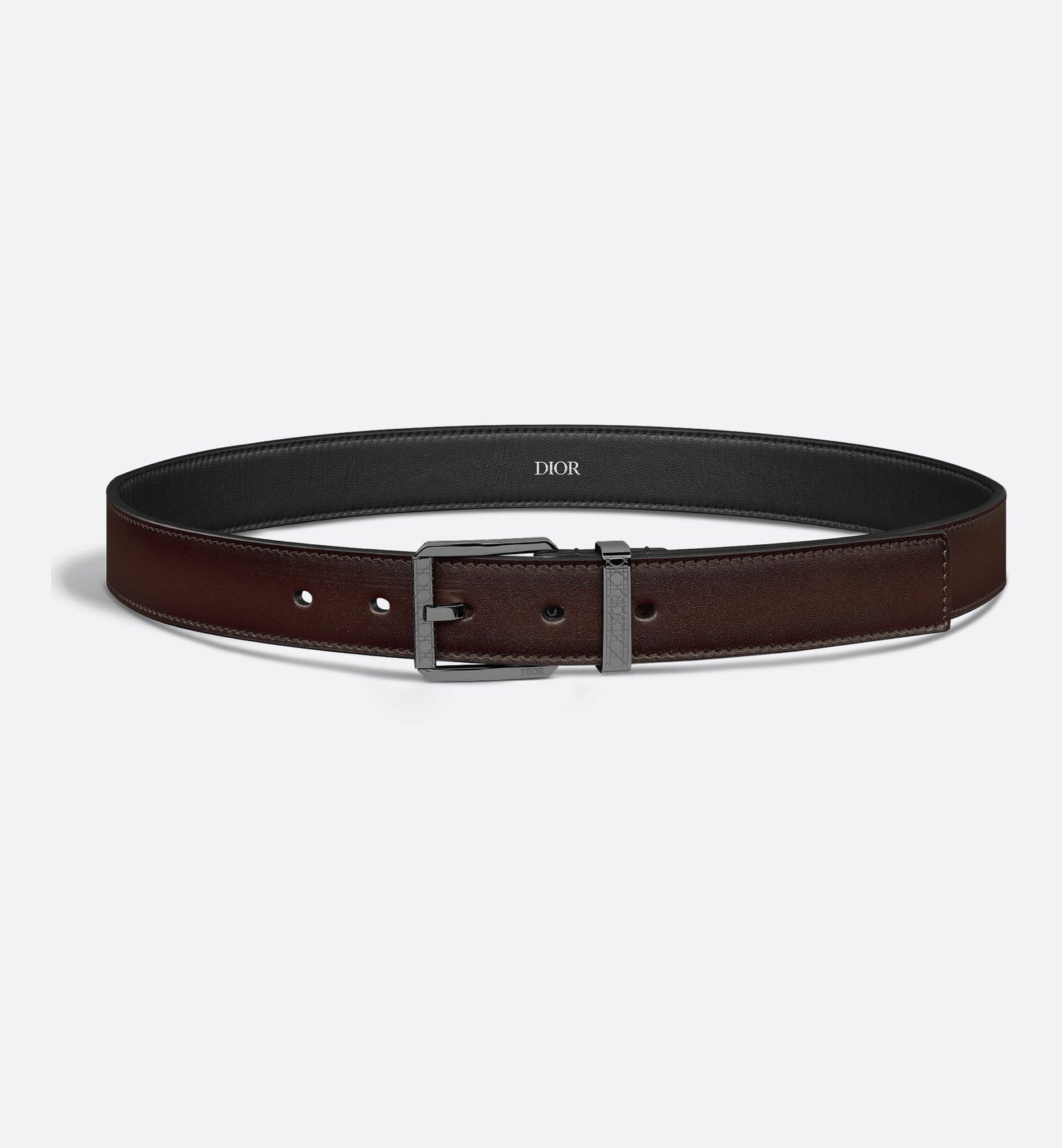 brown smooth belt