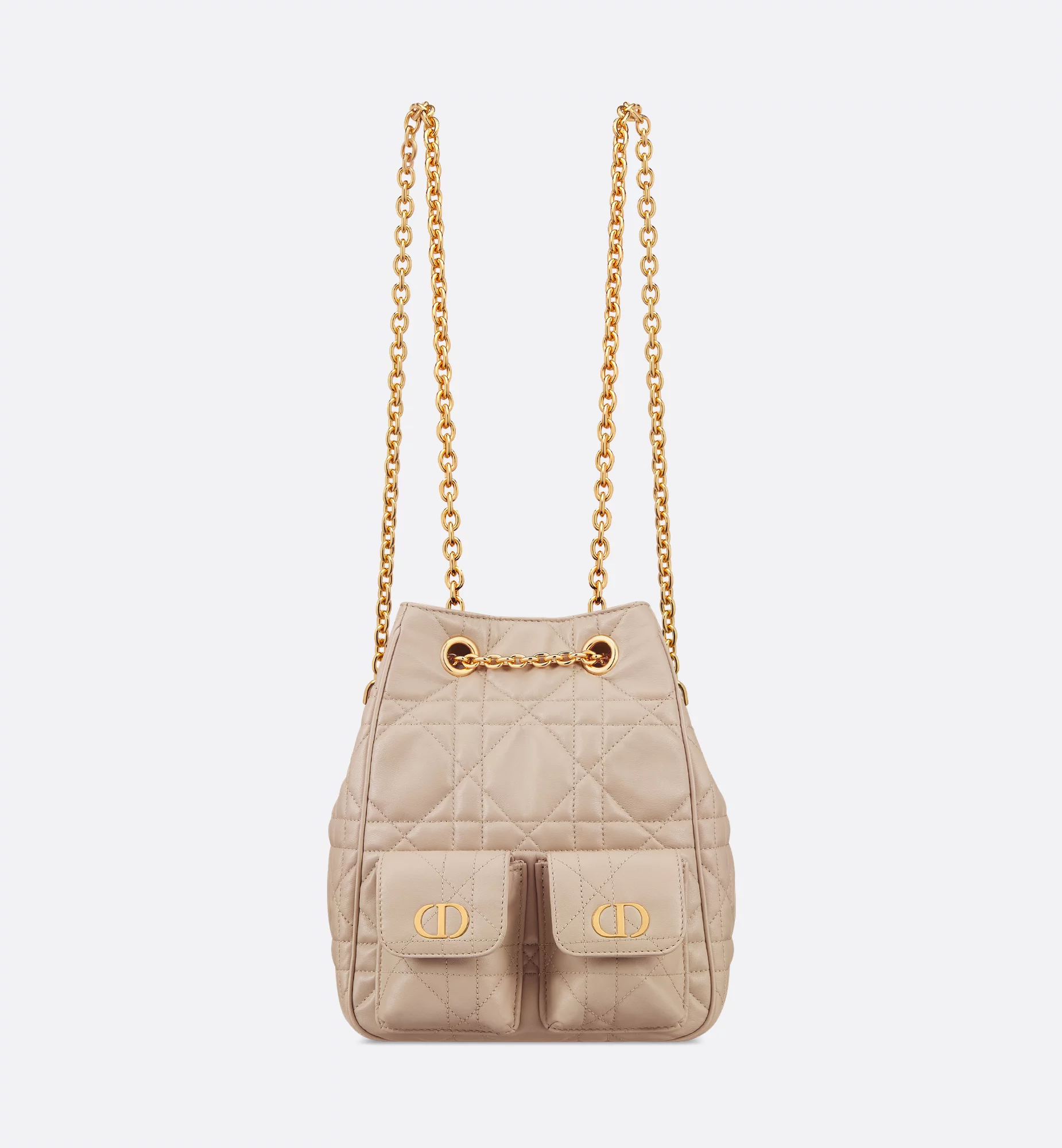 M3375UUVBM51U_E01-1.webp Medium Dior Caro Multicarry Backpack with Chain - Image 1