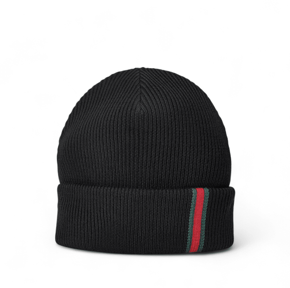 wool beanie with web