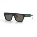 Web Stripe Rectangular Sunglasses