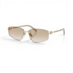Rimless Rectangular Sunglasses