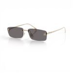 FENDI First Crystal Rectangular Sunglasses
