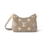 Boulogne Hobo Bag – Taupe Empreinte