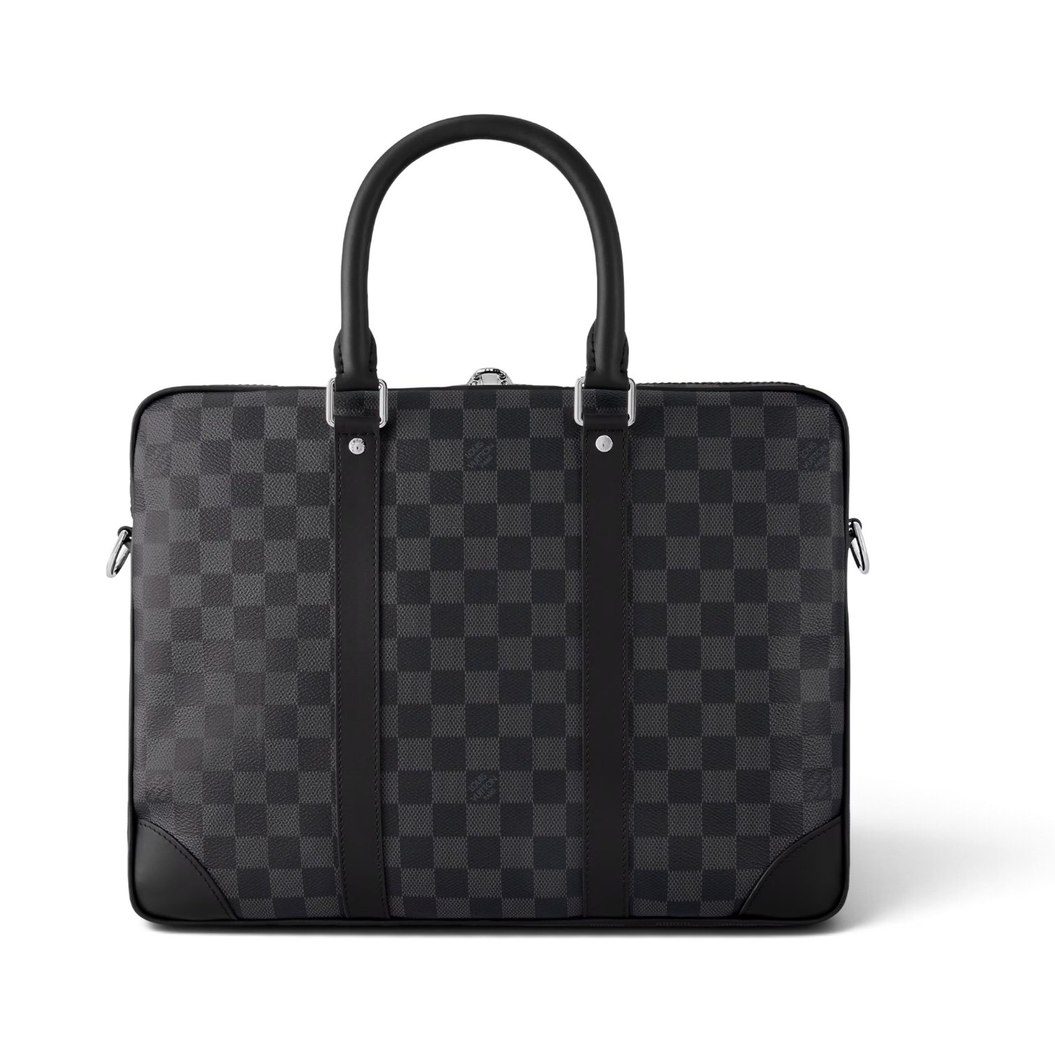 louis-vuitton-porte-documents-voyage-nm-briefcase--N40445_PM1_Back view.png Porte-Documents Voyage Briefcase – Damier Graphite - Image 1